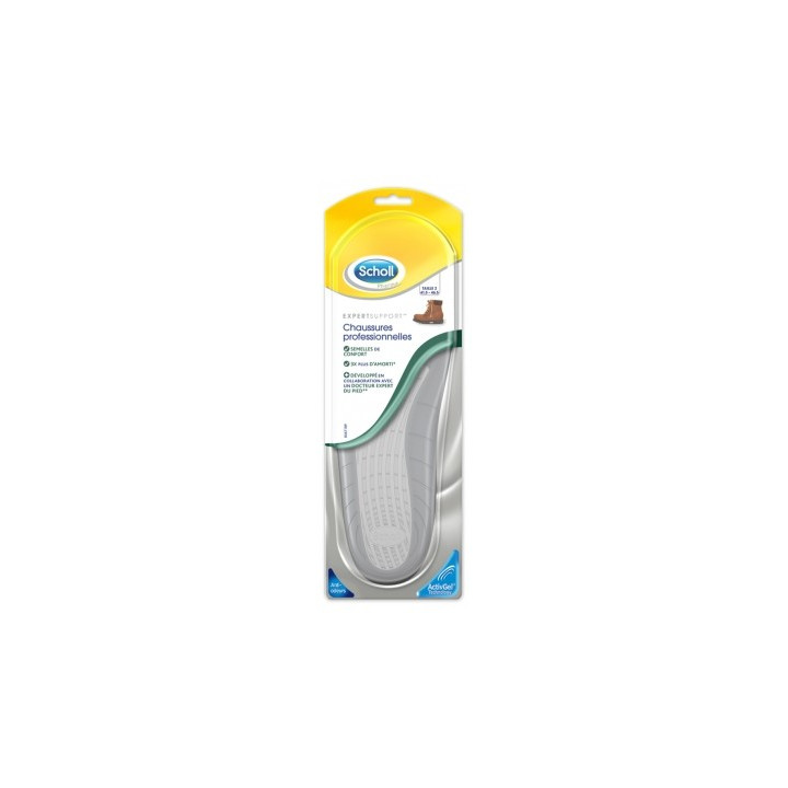Semelles Scholl ExpertSupport pour chaussures professionnelles
