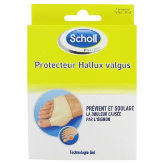 Protecteur Scholl Hallux valgus 1 - Soulagez la douleur