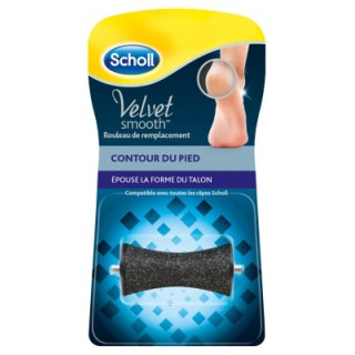 Rouleau de remplacement Scholl Velvet Smooth Contour du Pied