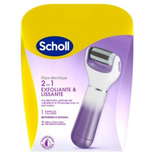 Râpe électrique 2en1 Scholl - Exfoliante et lissante