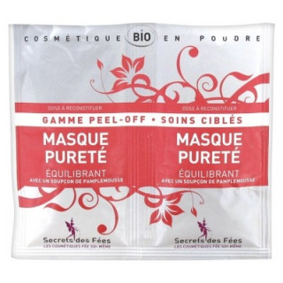 Masque Pureté Équilibrant Bio - Secrets des Fées