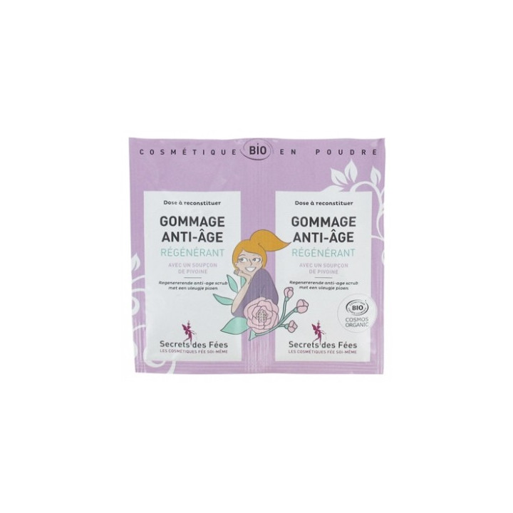 Gommage Anti-Âge Régénérant Bio Secrets des Fées