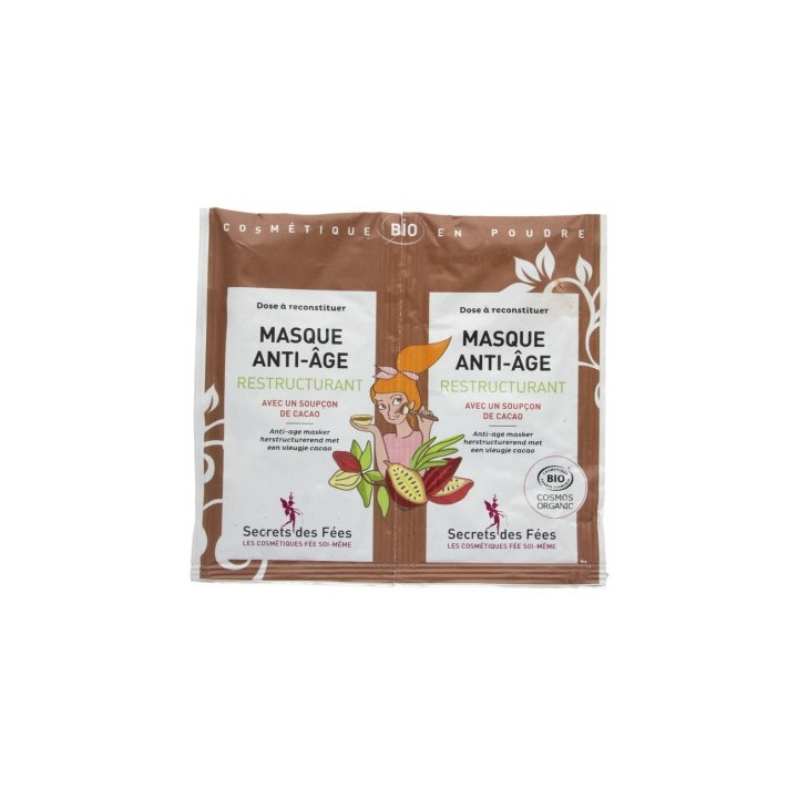 Masque Anti-Âge Restructurant Bio Secrets des Fées