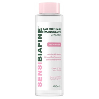 Eau micellaire démaquillante apaisante pour peaux sensibles