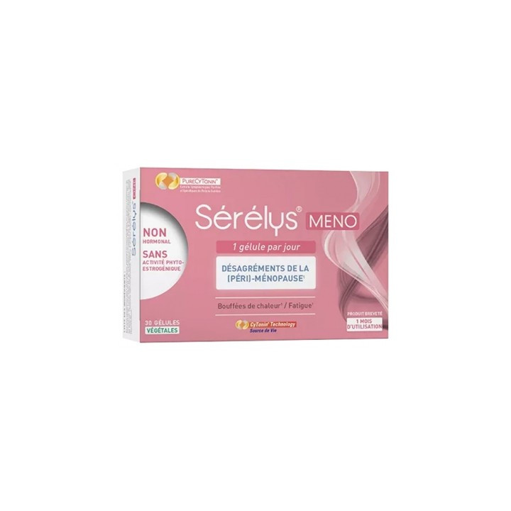 Sérélys Meno - Complément alimentaire pour la ménopause