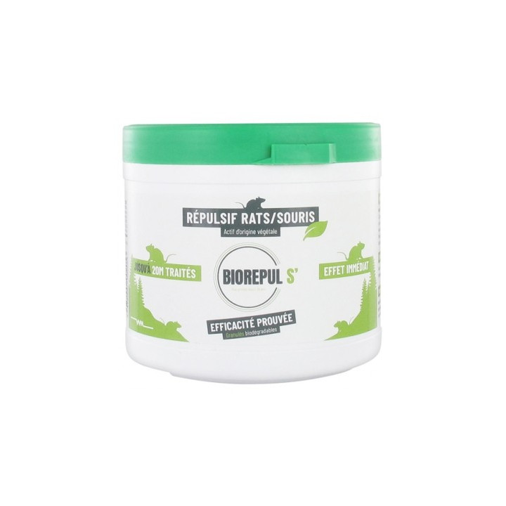 Répulsif Rats/Souris Biorepul s’ 200 g