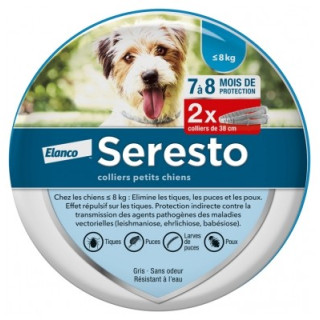 Seresto Collier Antiparasitaire Petits Chiens