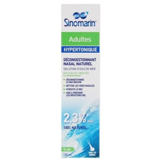 Sinomarin Solution d'Eau de Mer Nez Bouché Adultes