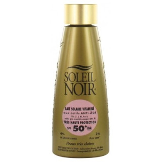 Soleil Noir Lait Solaire Vitaminé SPF50+