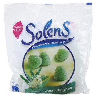 Solens Gommes Eucalyptus Sans Sucre 100g