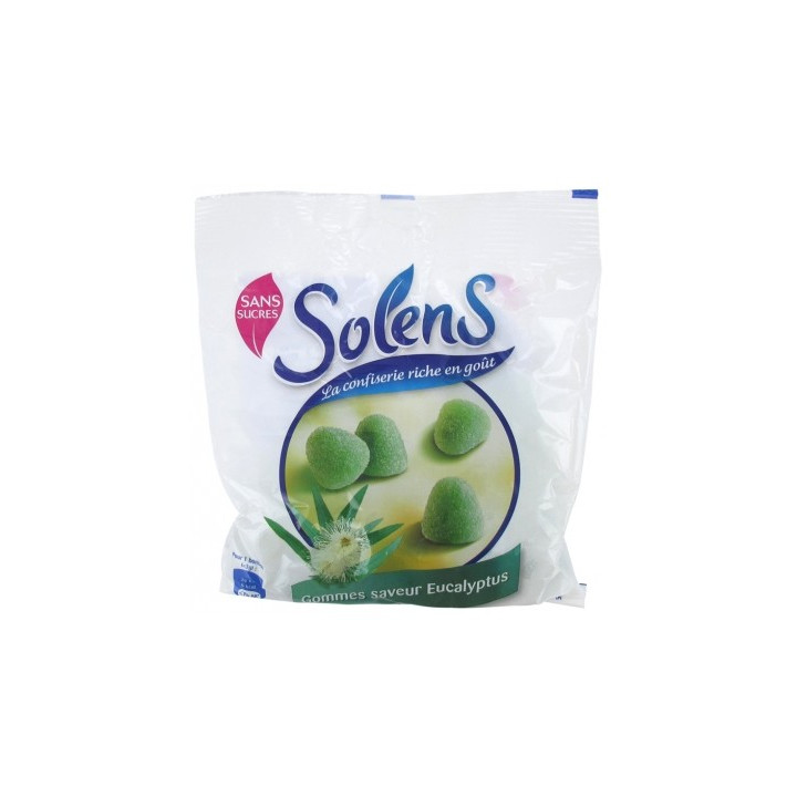 Solens Gommes Eucalyptus Sans Sucre 100g