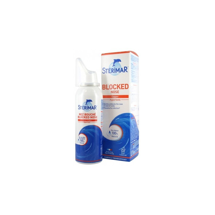 Stérimar Nez Bouché 100 ml - Décongestionnant nasal naturel