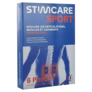 Patchs Stimcare Sport Tronc et Dos