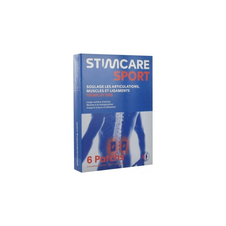 Patchs Stimcare Sport Tronc et Dos