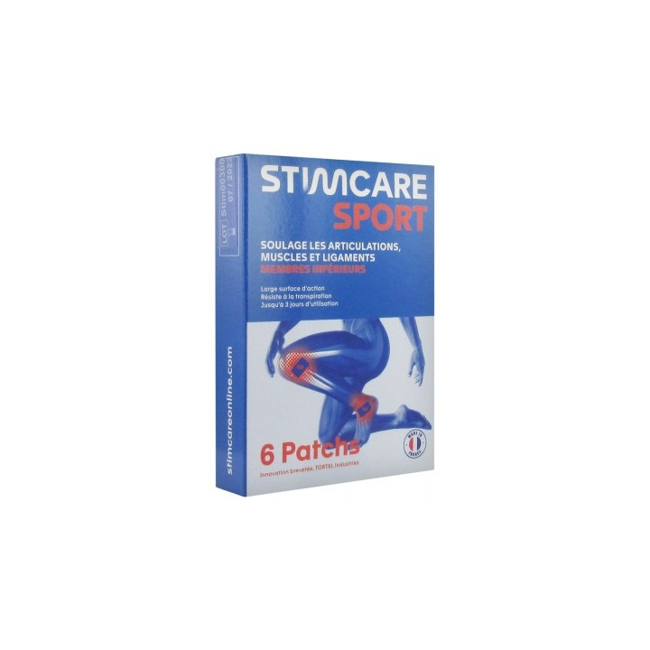 Patchs Stimcare Sport pour douleurs musculaires