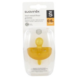 Sucette Suavinex à bout rond 0-6 mois