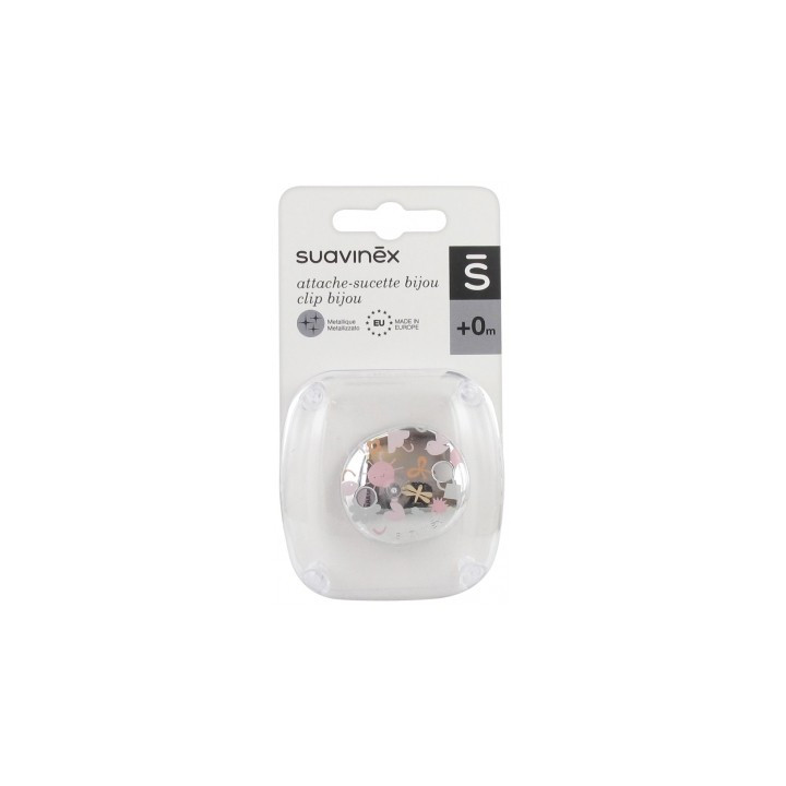 Attache-Sucette Suavinex Clip Bijou 0 Mois