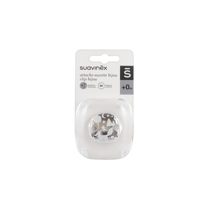 Attache-sucette Suavinex Clip Bijou - Confort et hygiène pour bébé
