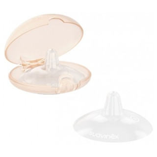 Bouts de sein en silicone Suavinex pour allaitement maternel