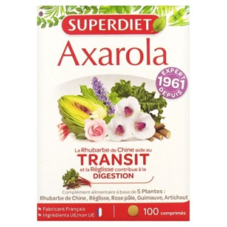 Superdiet Axarola Transit - Complément Alimentaire pour Transit Intestinal