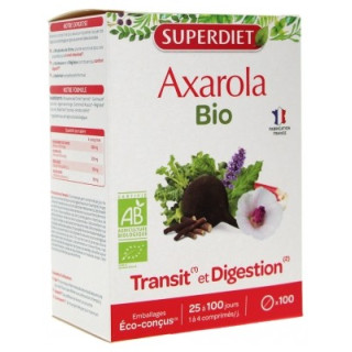 Superdiet Axarola Bio - Complément alimentaire bio pour transit intestinal