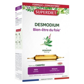 Superdiet Desmodium - Complément alimentaire pour le foie