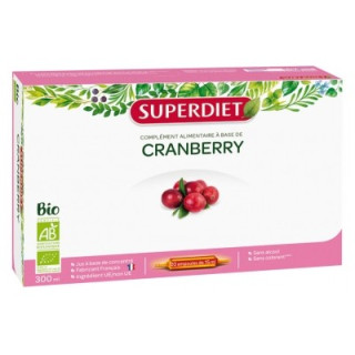 Superdiet Cranberry Bio - Complément alimentaire biologique