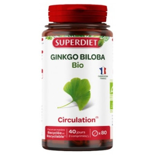Ginkgo Biloba Bio - Superdiet pour une circulation sanguine optimale