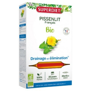 Superdiet Pissenlit Bio - Complément alimentaire pour drainage rénal