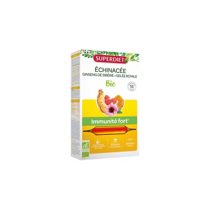 Superdiet Ginseng Protect Bio - Complément alimentaire biologique