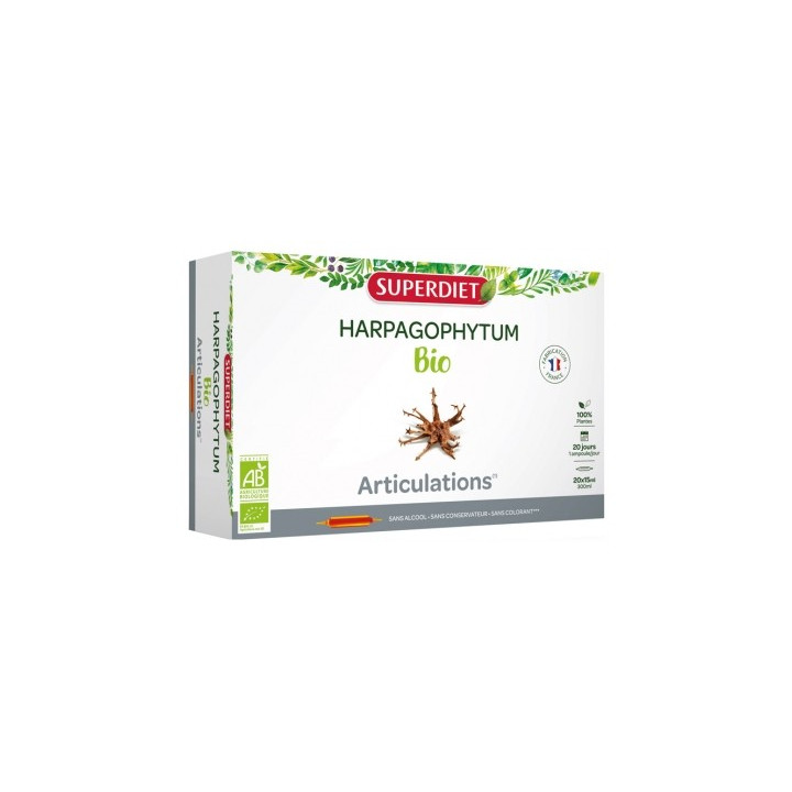 Superdiet Harpagophytum Bio - Soulagez vos articulations