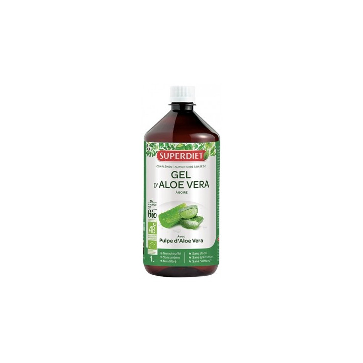Gel d'Aloe Vera Bio Superdiet 1L