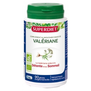 Superdiet Valériane Bio - Complément alimentaire pour sommeil paisible