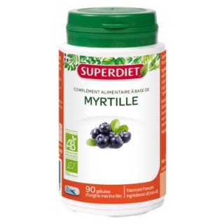 Superdiet Myrtille Bio - Complément Alimentaire Naturel