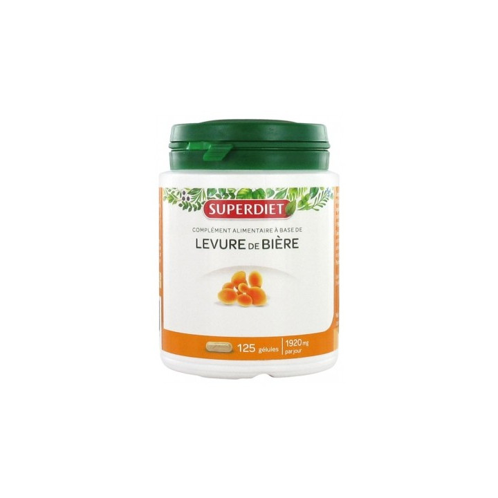 Superdiet Levure de Bière 125 Gélules