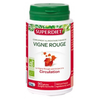 Superdiet Vigne Rouge Bio - Circulation sanguine optimale