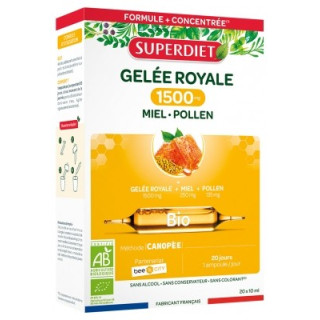 Gelée Royale Miel Pollen Bio - Superdiet