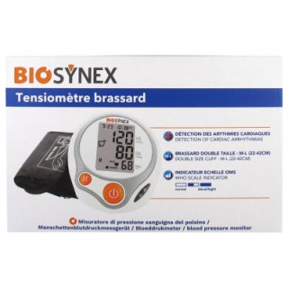 Tensiomètre brassard Biosynex - Suivi de la tension artérielle