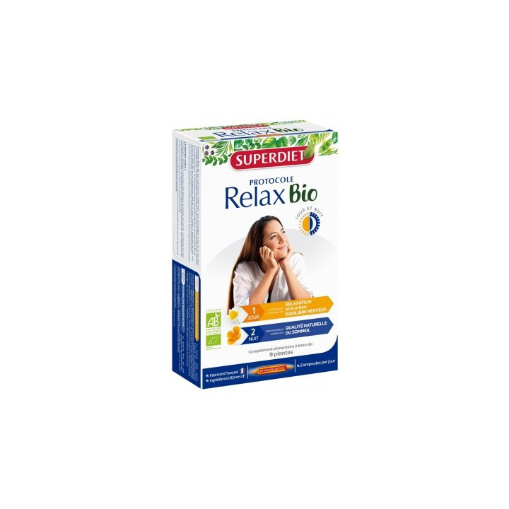 Superdiet Protocole Relax Jour & Nuit Bio