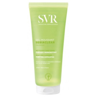 SVR Sebiaclear Gel Moussant 200 ml - Nettoyant pour peau acnéique