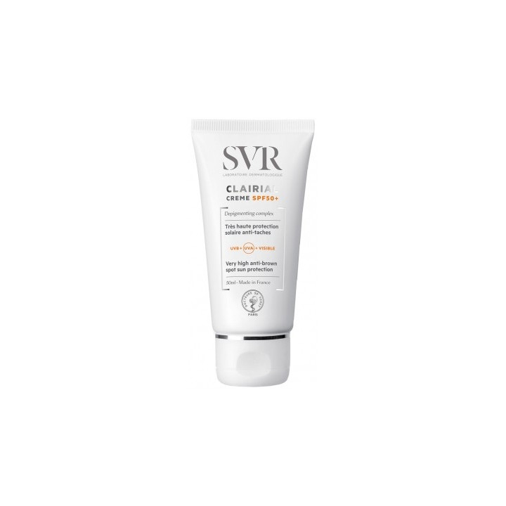 Crème solaire anti-taches SPF50+