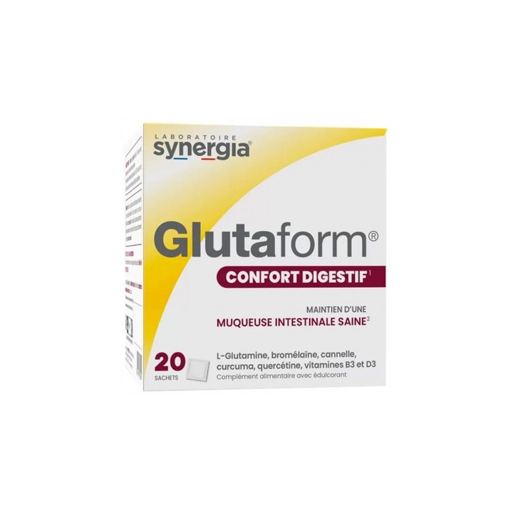 Synergia Glutaform - Complément alimentaire pour le confort digestif
