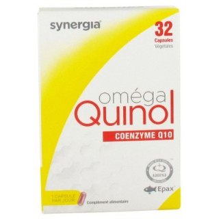 Synergia Oméga Quinol - Complément alimentaire pour le cœur et le cerveau