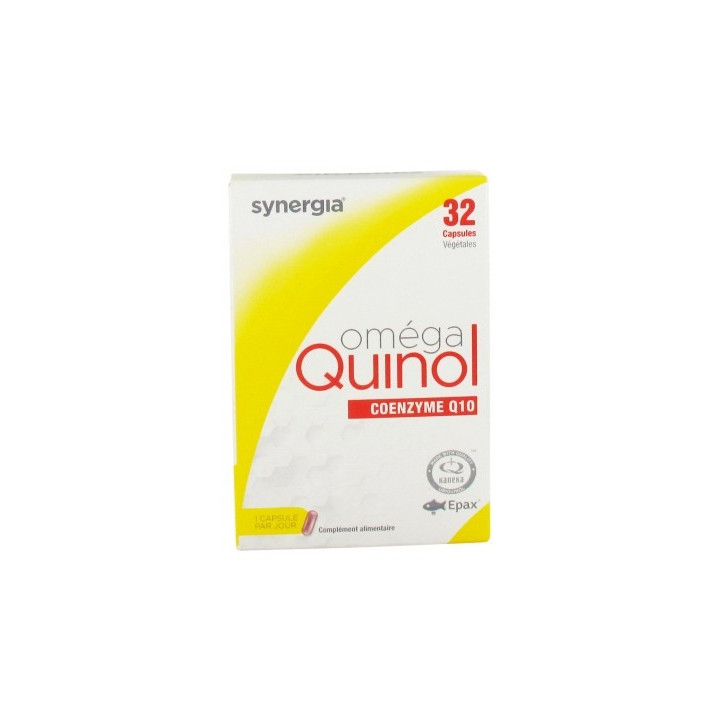 Synergia Oméga Quinol - Complément alimentaire pour le cœur et le cerveau