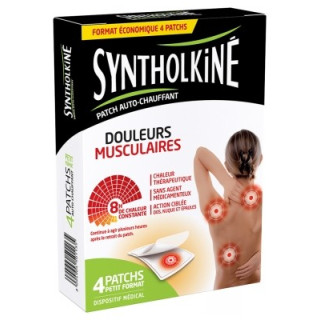 Patchs chauffants SyntholKiné pour douleurs musculaires