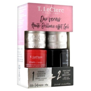 Duo Vernis Haute Brillance Effet Gel T.Leclerc