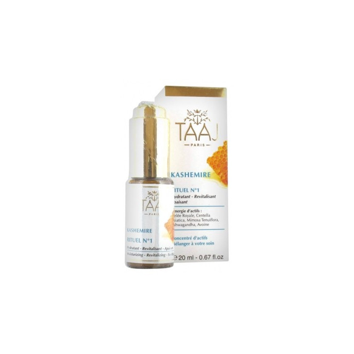 Taaj Kashemire Rituel N°1 - Concentré de beauté pour peaux sèches