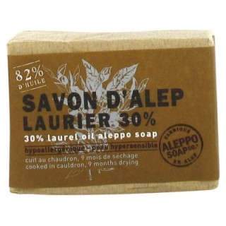 Savon d'Alep Laurier 30% Tadé - Soin naturel pour peau délicate