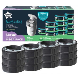 Recharges Poubelle à Couches Tommee Tippee Twist & Click