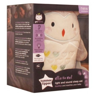 Ollie la Chouette - Peluche aide au sommeil pour bébé